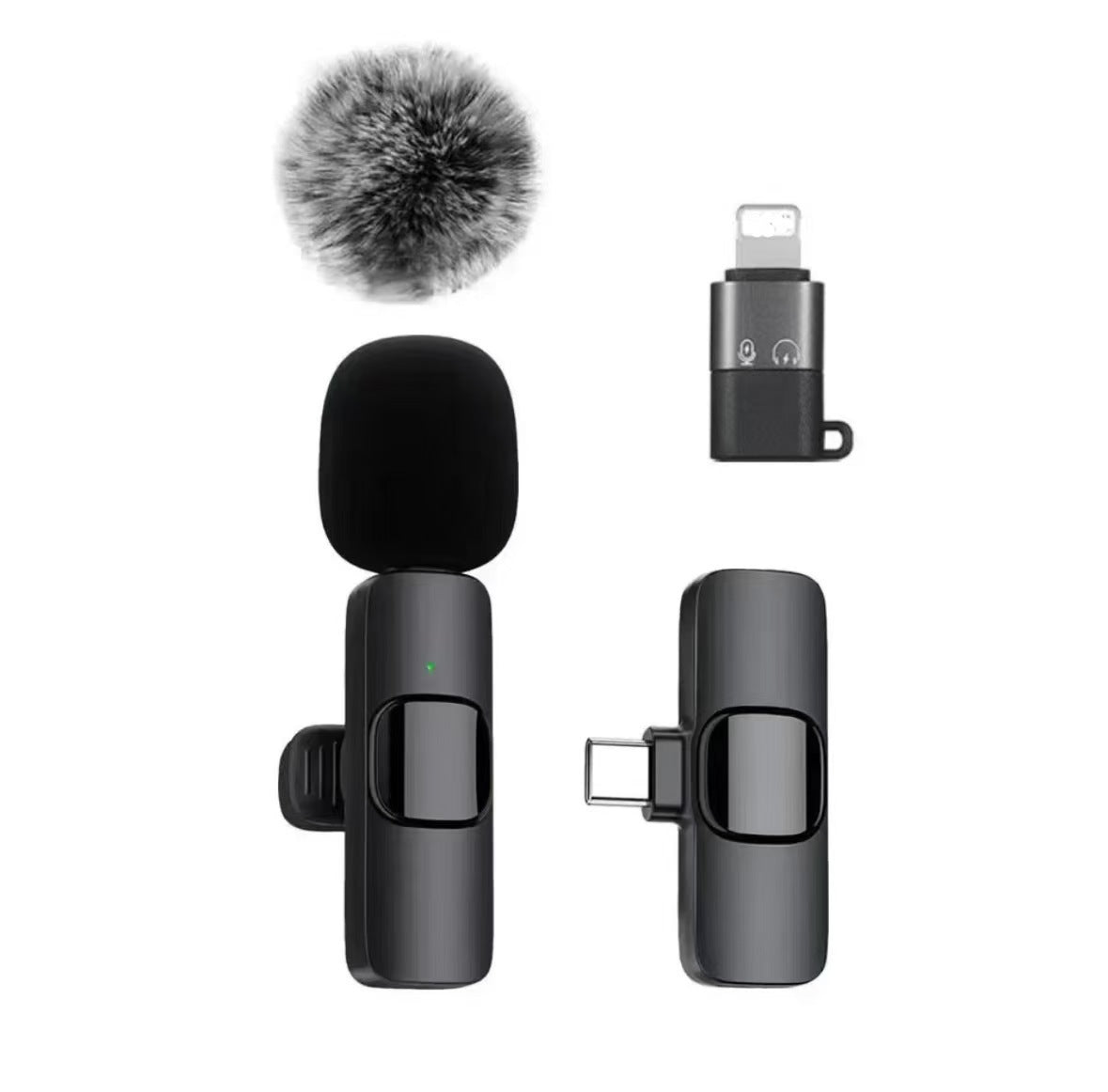 ApexMic Pro Clip-On Wireless Mic with Noise Reduction