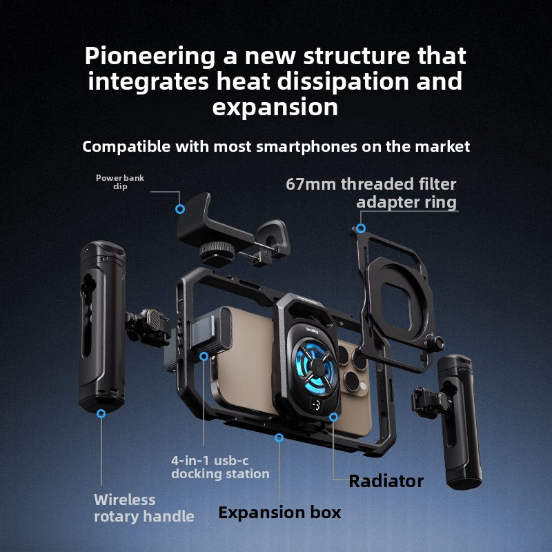 ApexRig: Professional Smartphone Filmmaking Cage