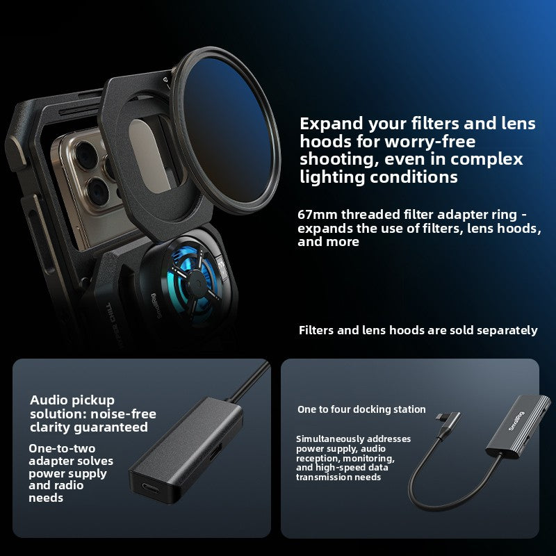 ApexRig: Professional Smartphone Filmmaking Cage