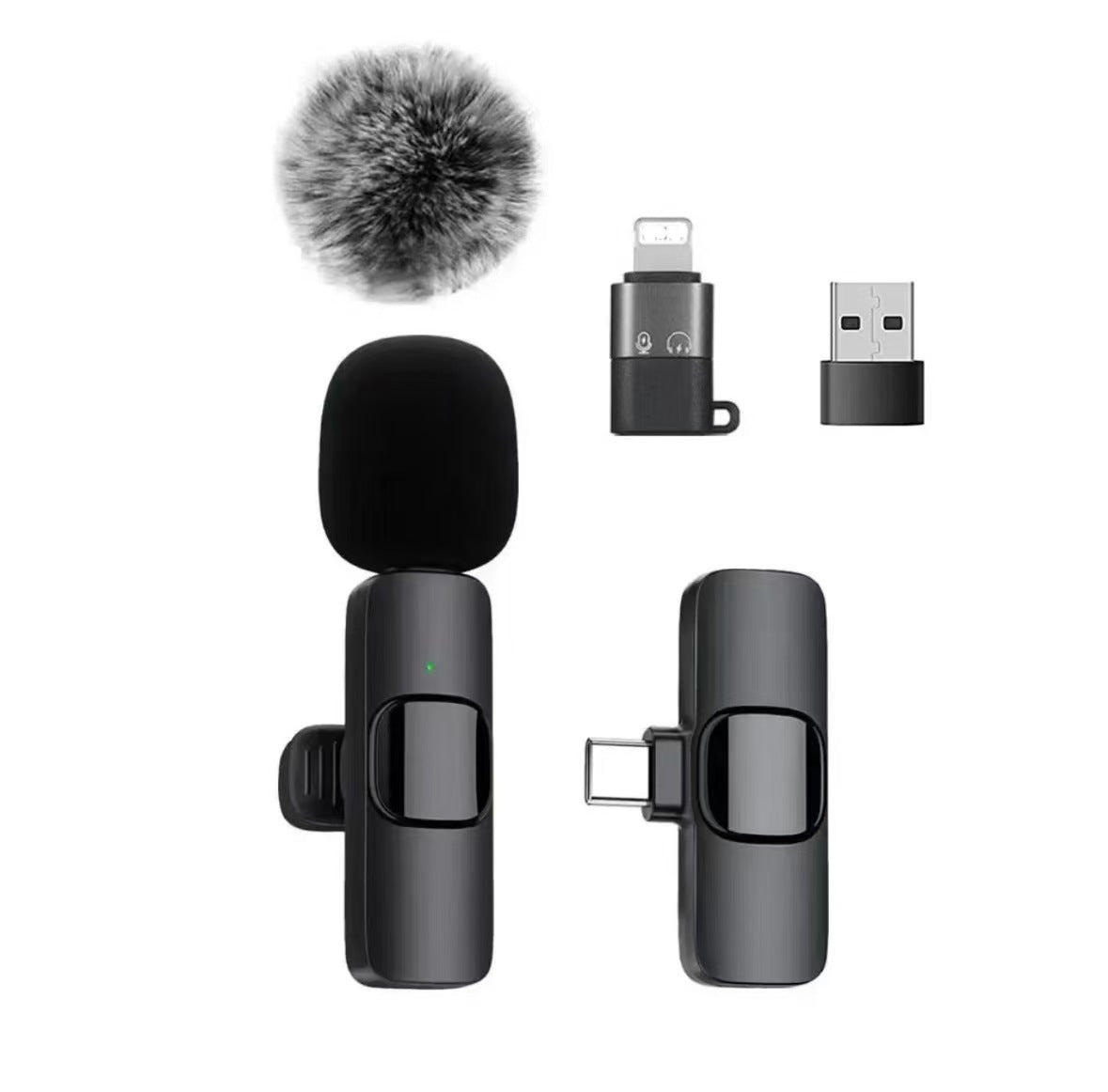 ApexMic Pro Clip-On Wireless Mic with Noise Reduction