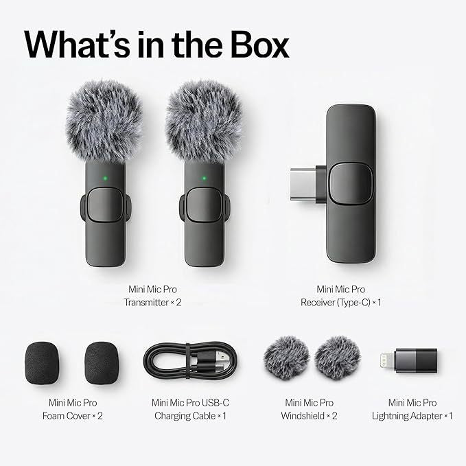 ApexMic Pro Wireless Clip-On Microphone